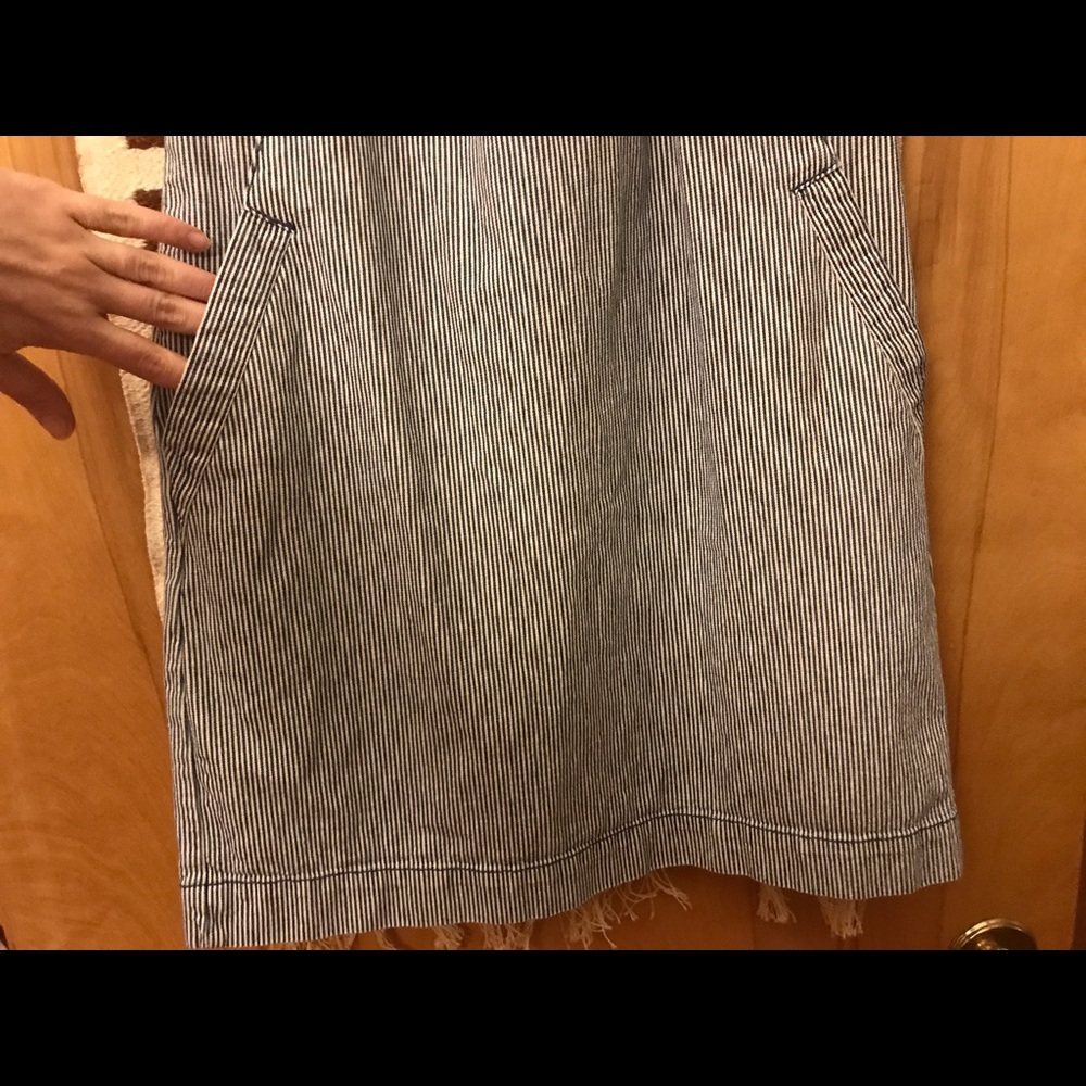 American Eagle Strapless Denim Dress, EUC, 2 - Picture 3 of 6